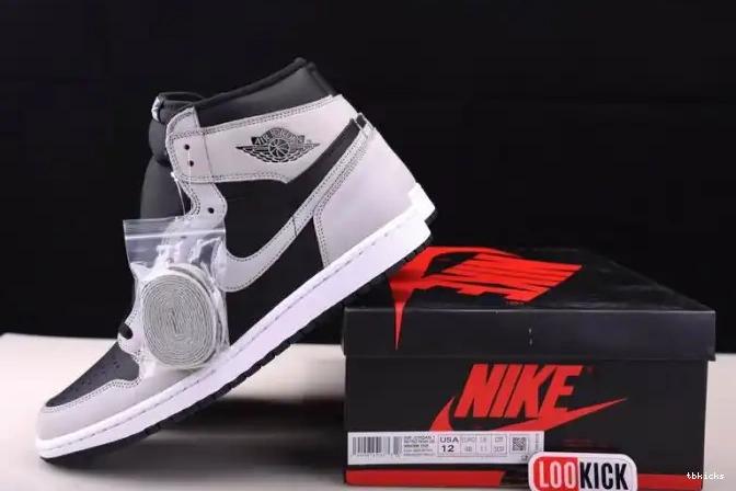 Rep TBK 555088-035 Air Grey 1 Smoke Light Retro White High Jordan Black 0414